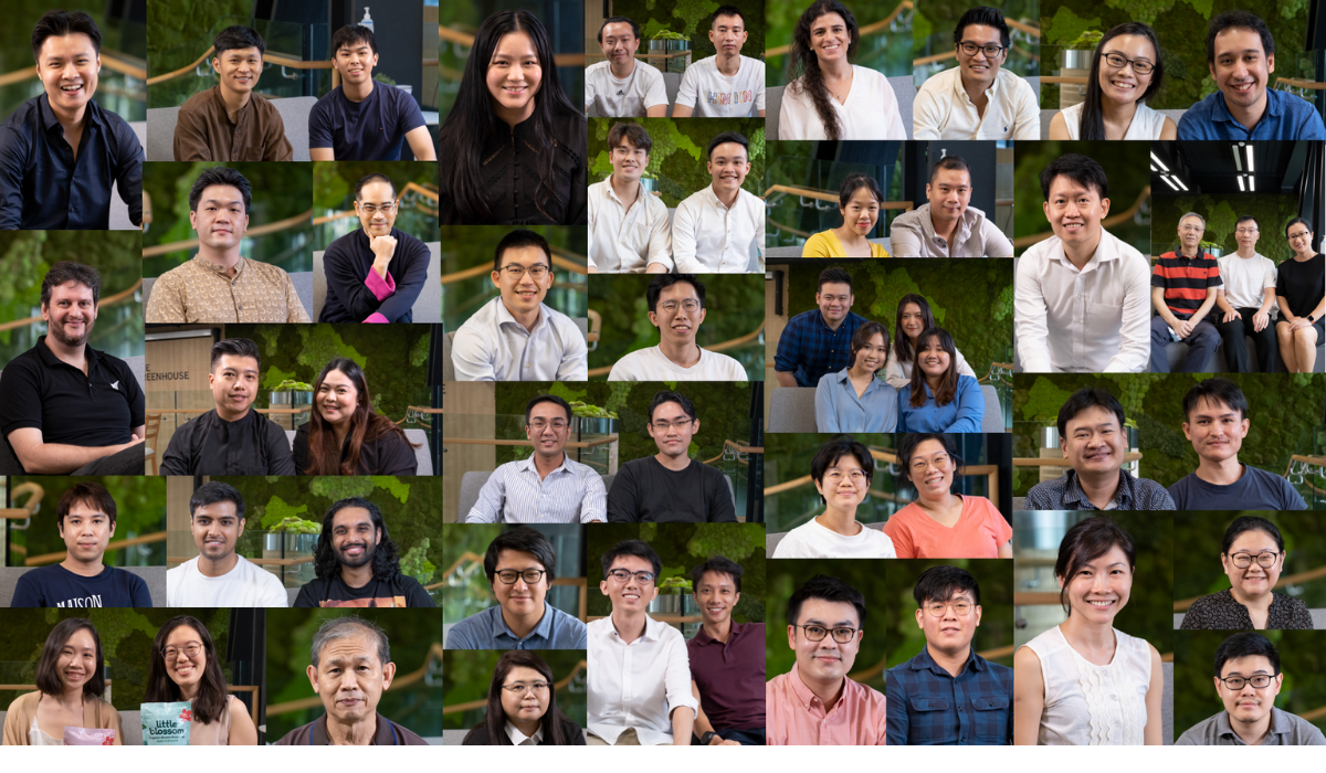 Founders from the 43 start-ups in the August 2021 cohort of the BIG programme