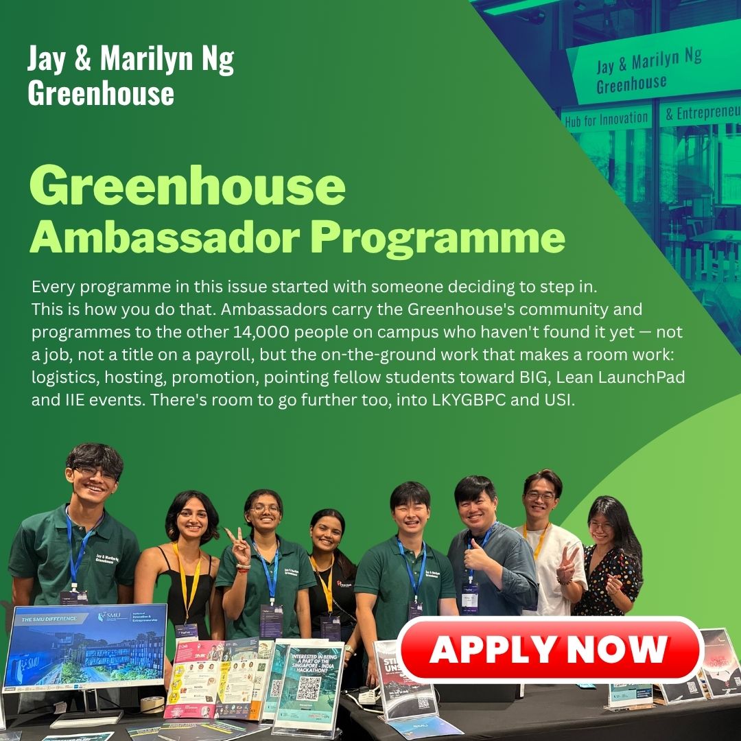 Greenhouse Ambassador Programme