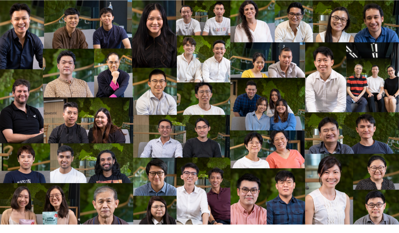 Founders from the 43 start-ups in the August 2021 cohort of the BIG programme