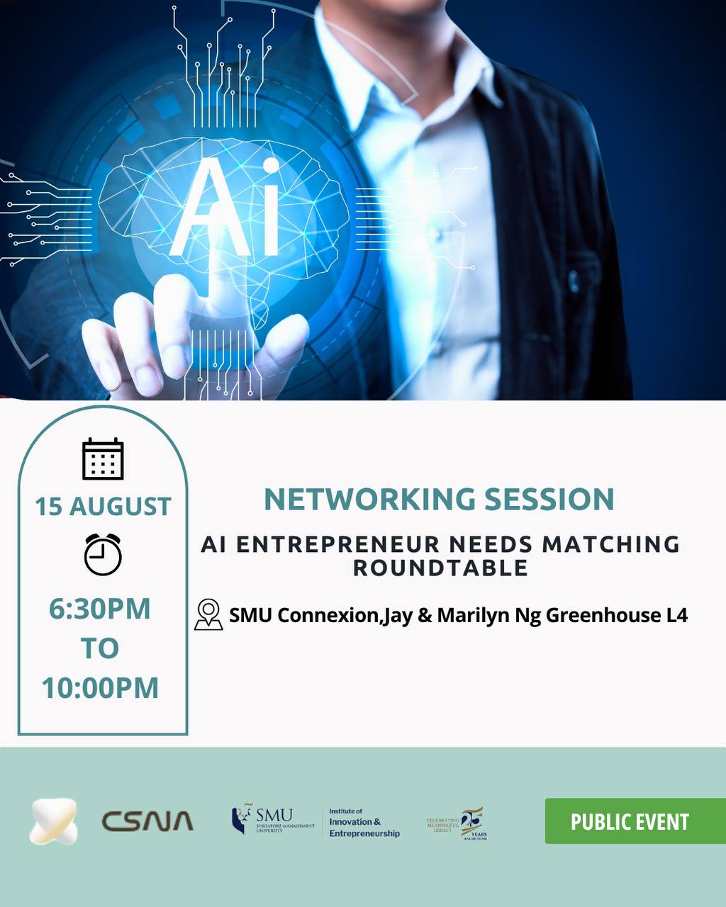 AI Entrepreneur Needs Matching Roundtable