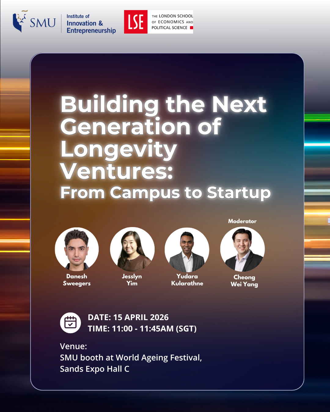Building the Next Generation of Longevity Ventures: From Campus to Startup