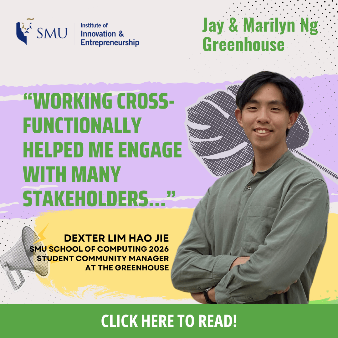 Meet Dexter - Student Community Manager at The Greenhouse