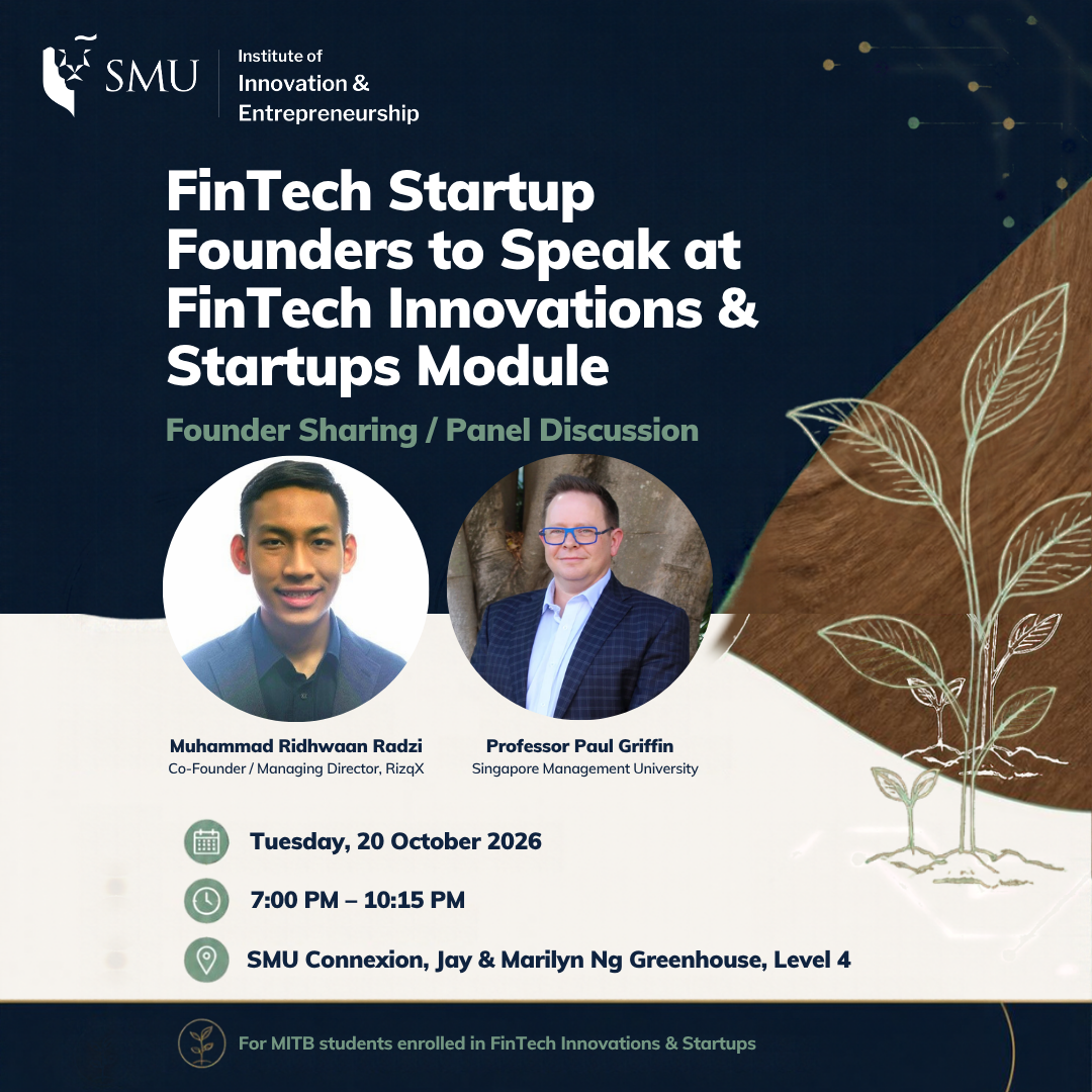 FinTech Startup Founders to Speak at FinTech Innovations & Startups Module