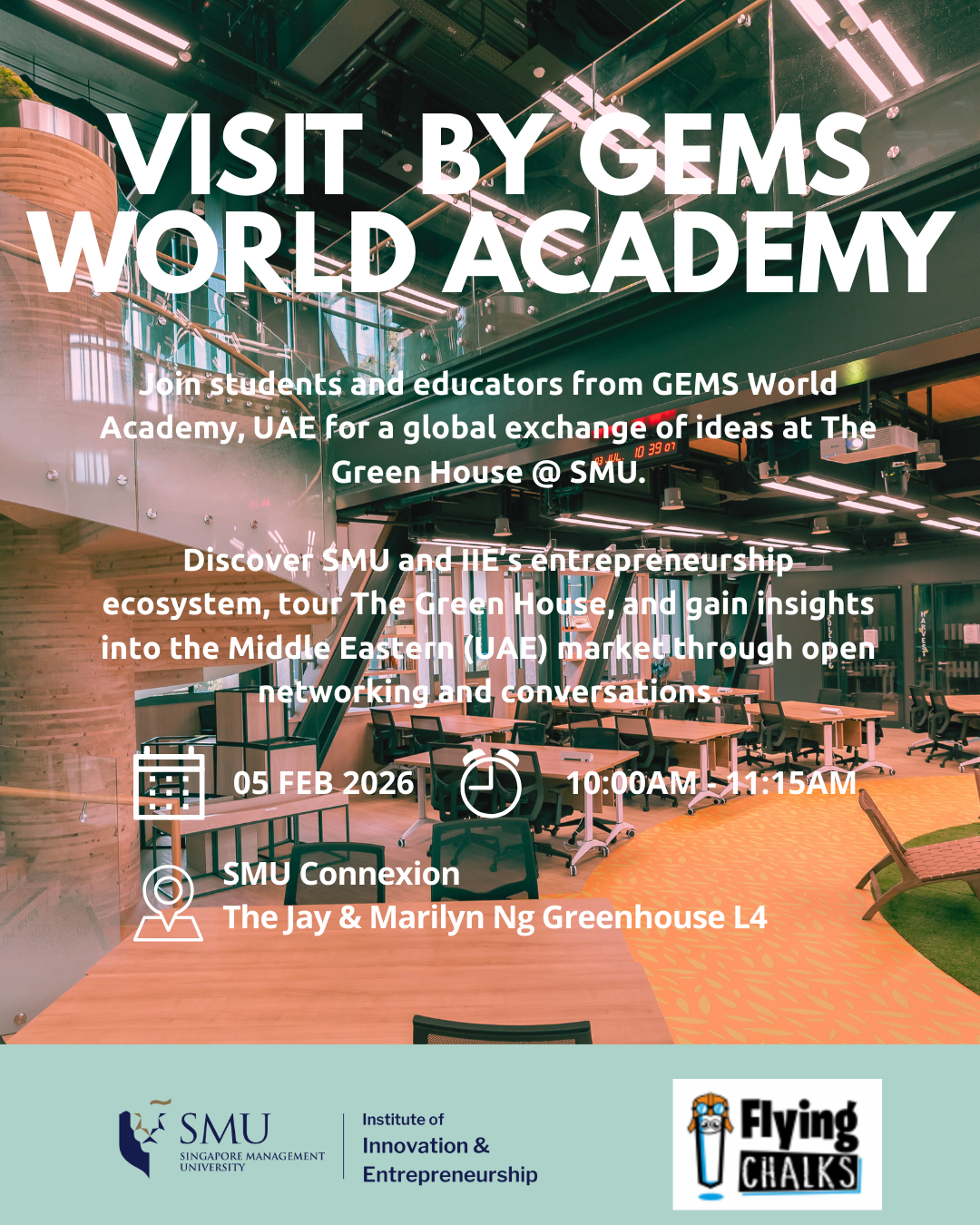 Visit by GEMS World Academy, UAE