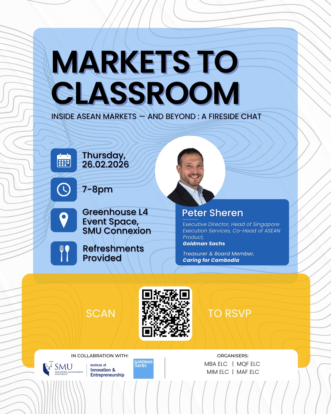 Markets to Classroom: Fireside Chat with Peter Sheren