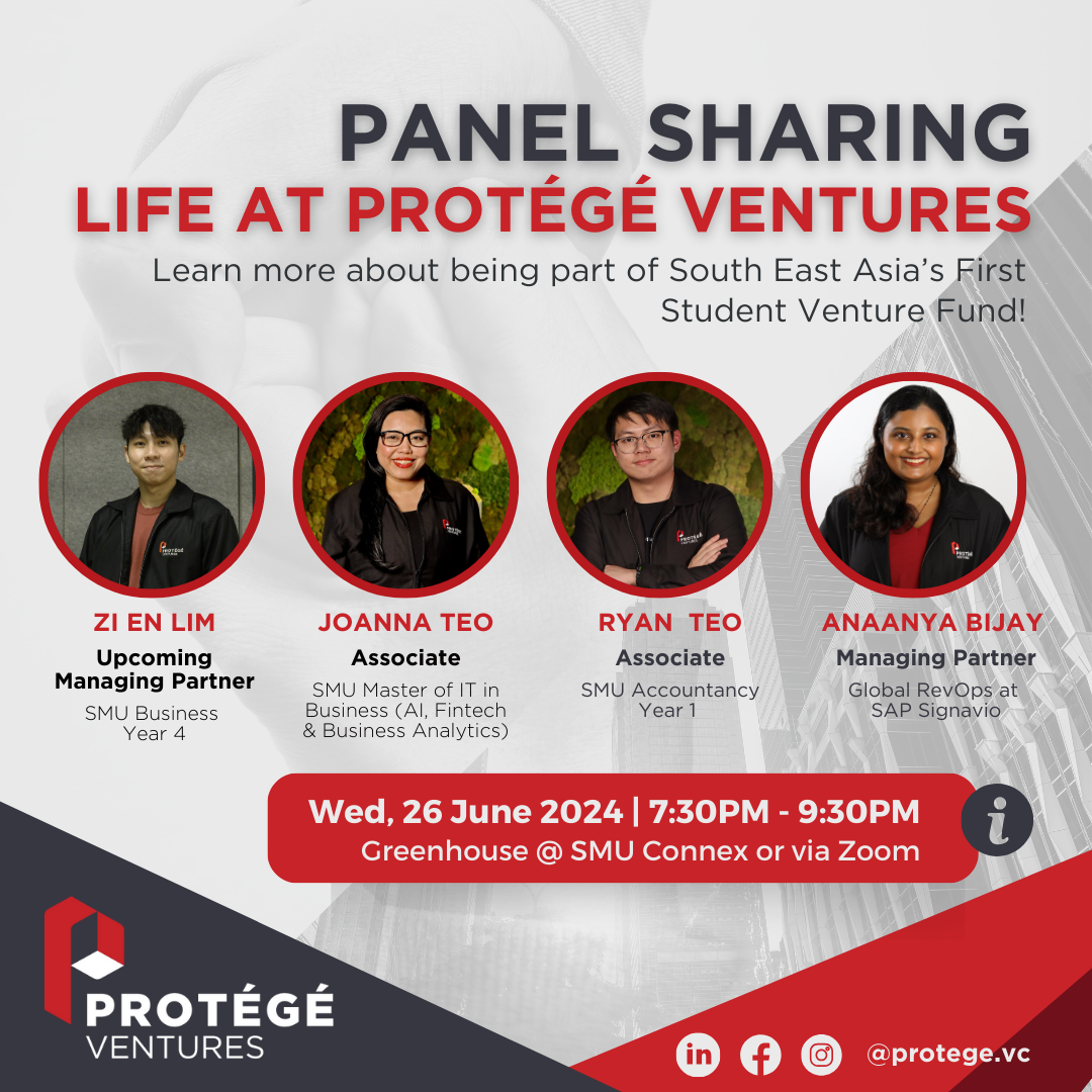 Protege Ventures Panel Sharing
