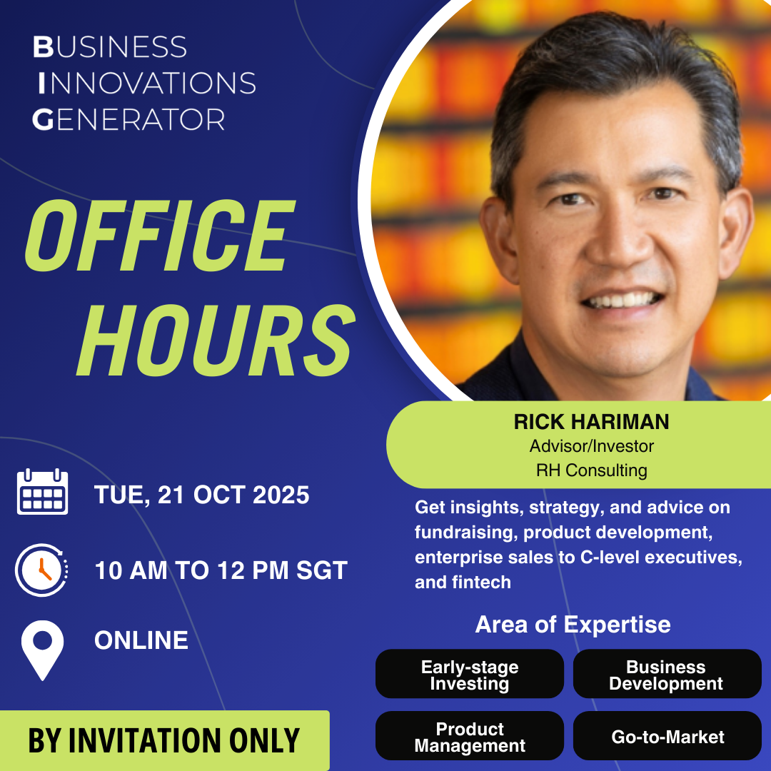 BIG OFFICE HOURS WITH RICK HARIMAN