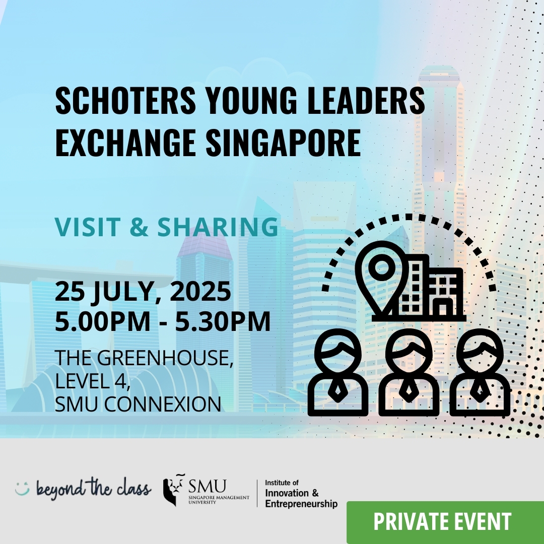 SCHOTERS YOUNG LEADERS EXCHANGE SINGAPORE