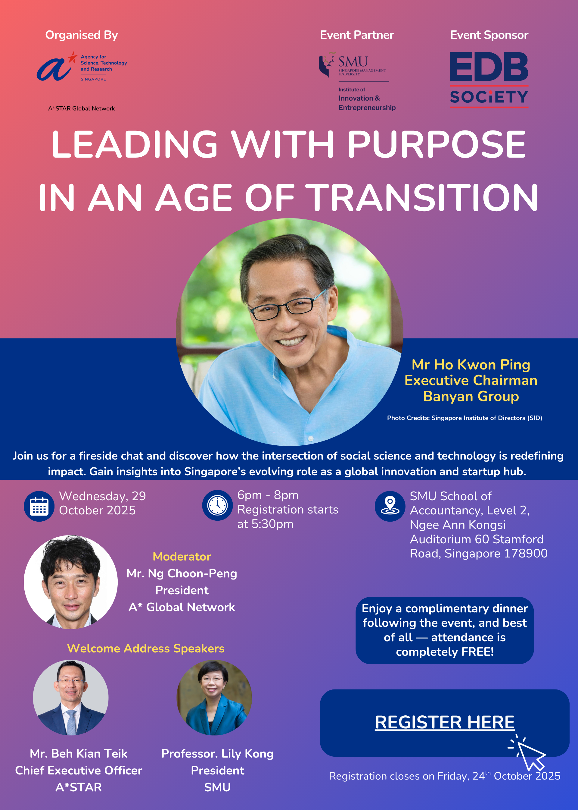 Fireside Chat: Leading with Purpose in an Age of Transition
