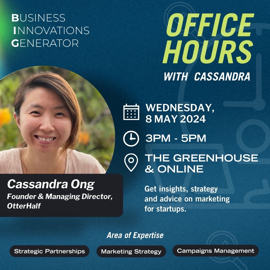 BIG Office Hours | Cassandra Ong