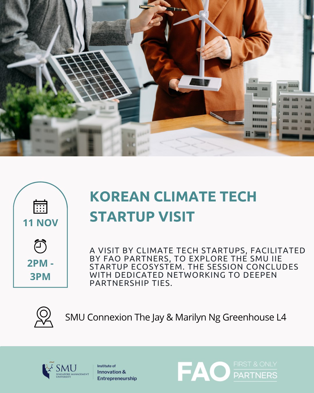 Korean Climate Tech Startup Visit