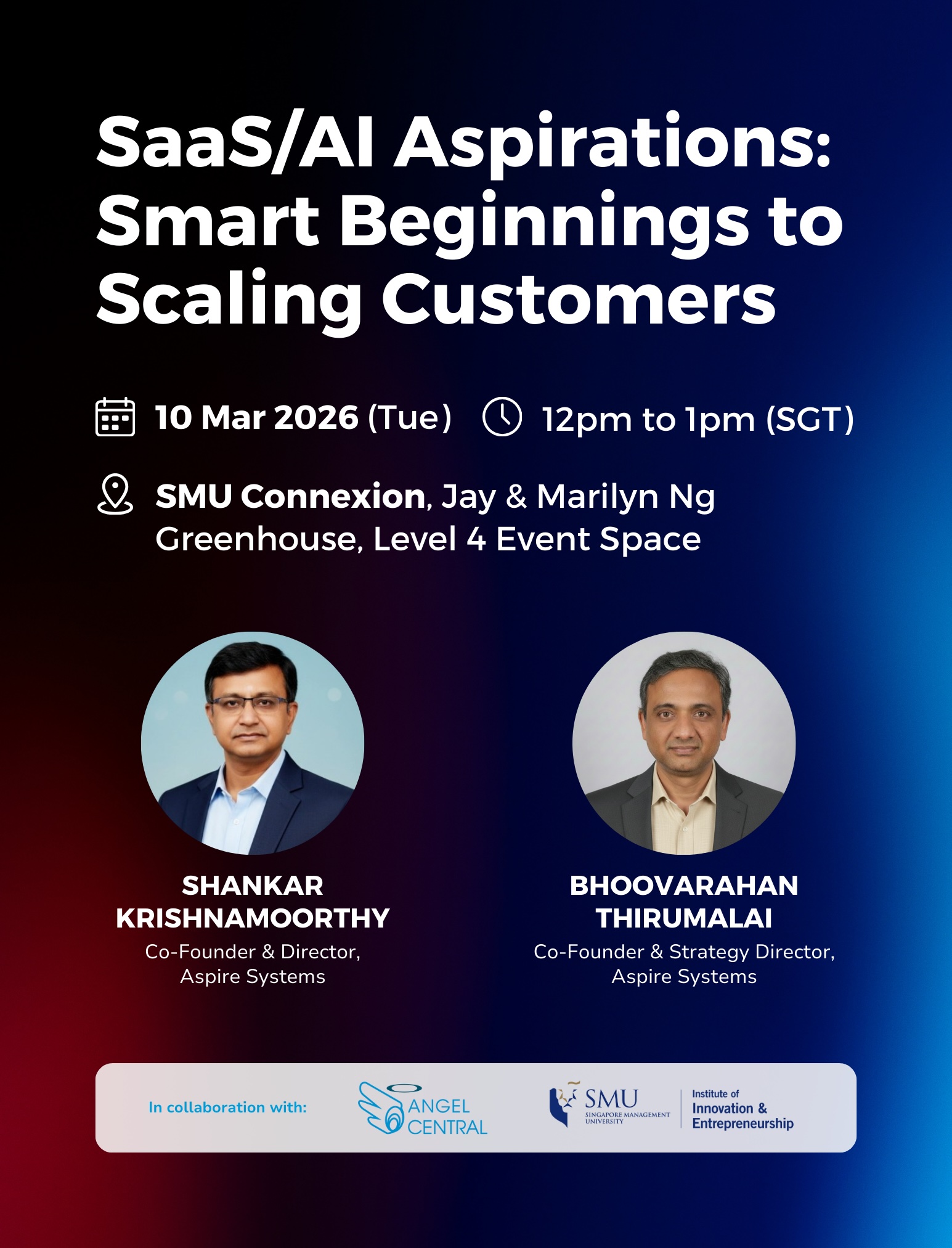SaaS/AI Aspirations: Smart Beginnings to Scaling Customers