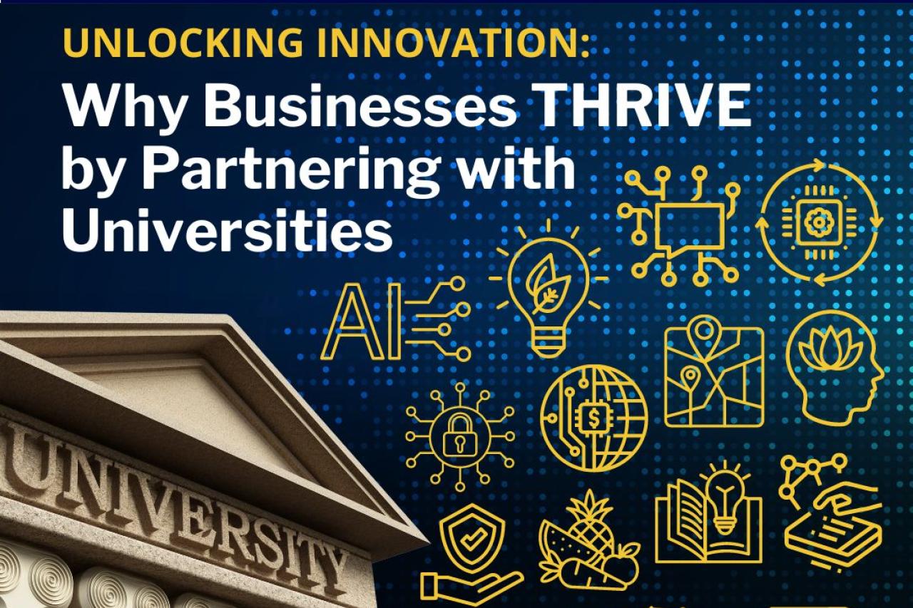 why business thrive by partnering with universities