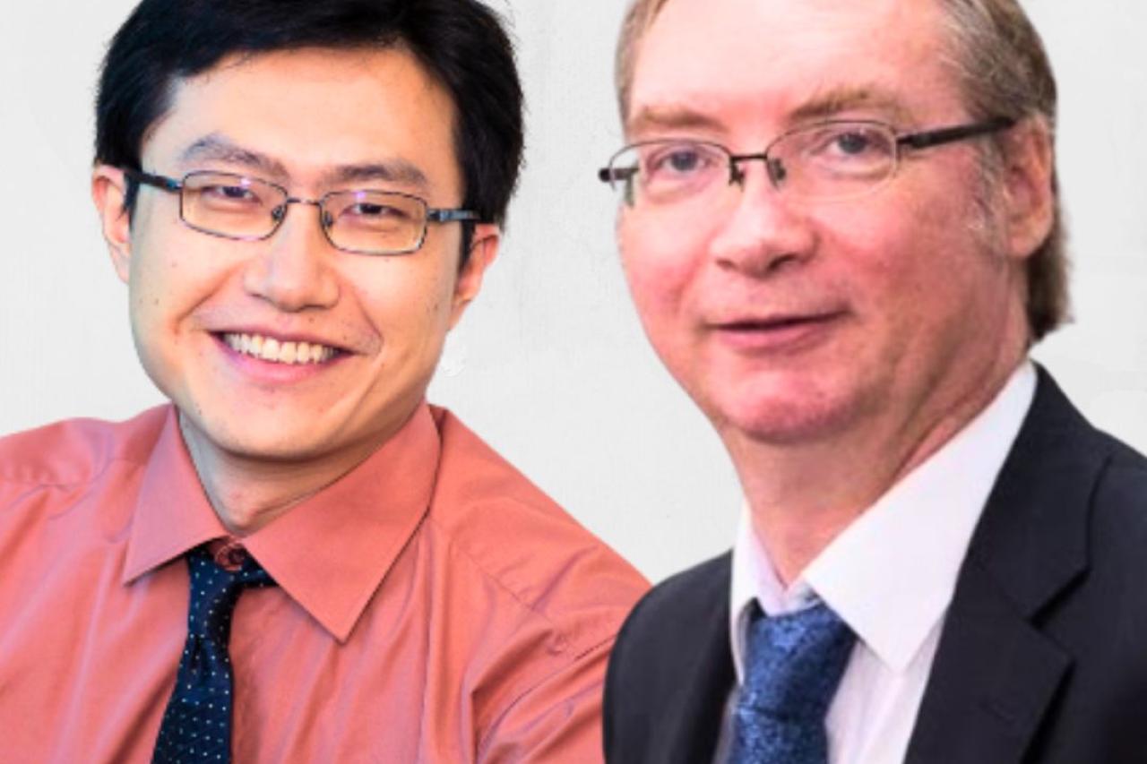 Prof Jiang Lingxiao and Prof Paul Griffin